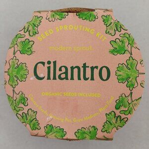 Modern Sprout Seed Sprouting Kit  cilantro Seeds Growing Pot, new
